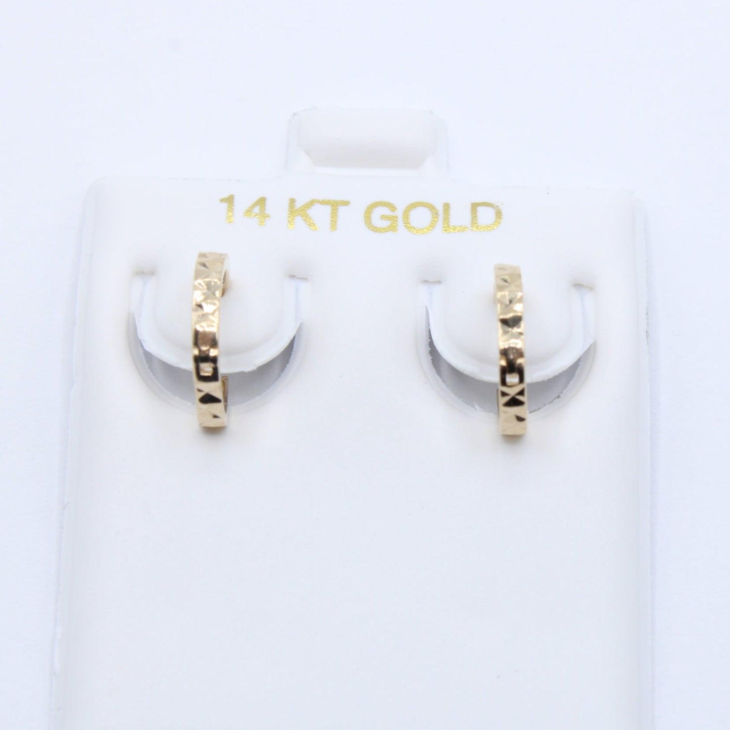 "NEW" 14K Gold Hoops