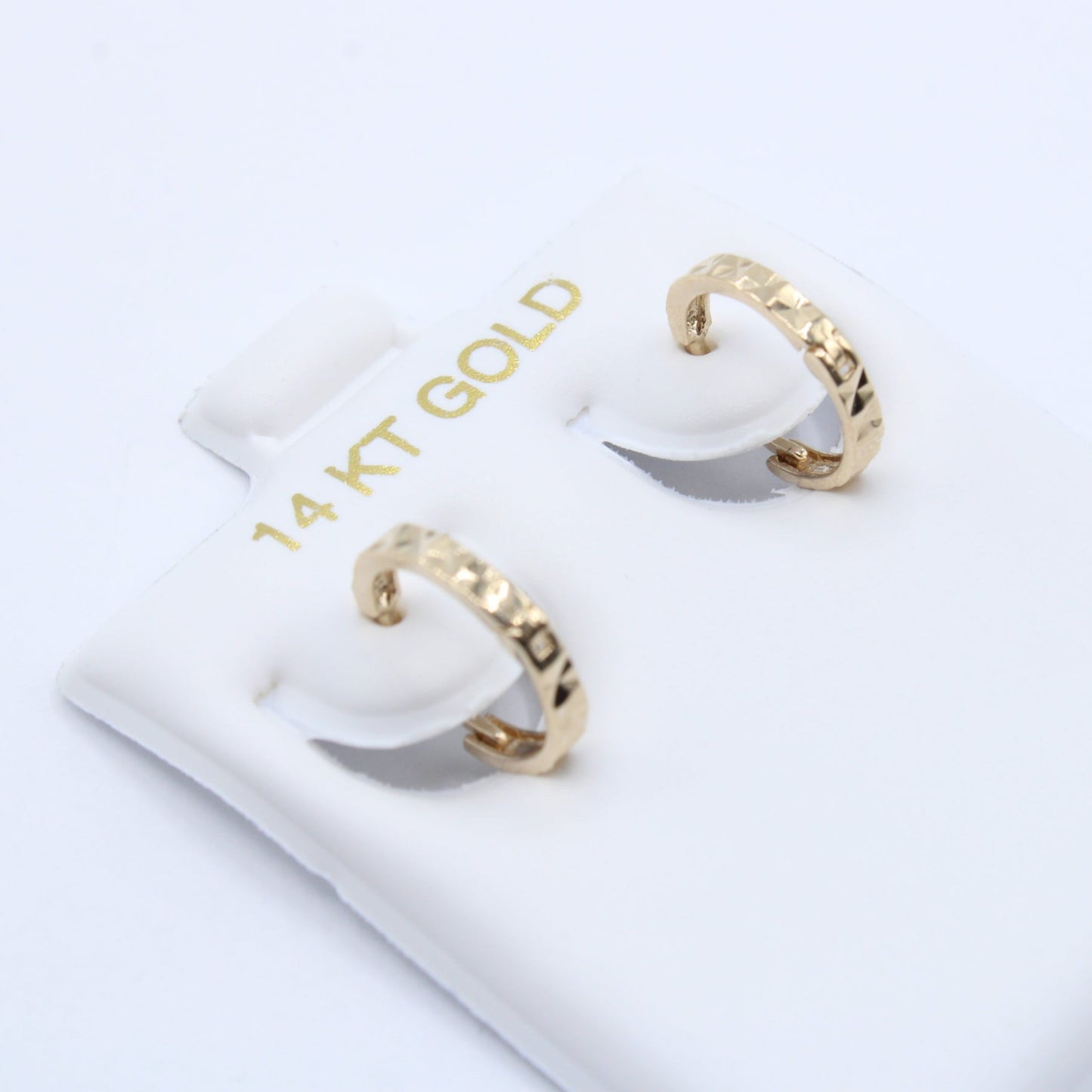 "NEW" 14K Gold Hoops