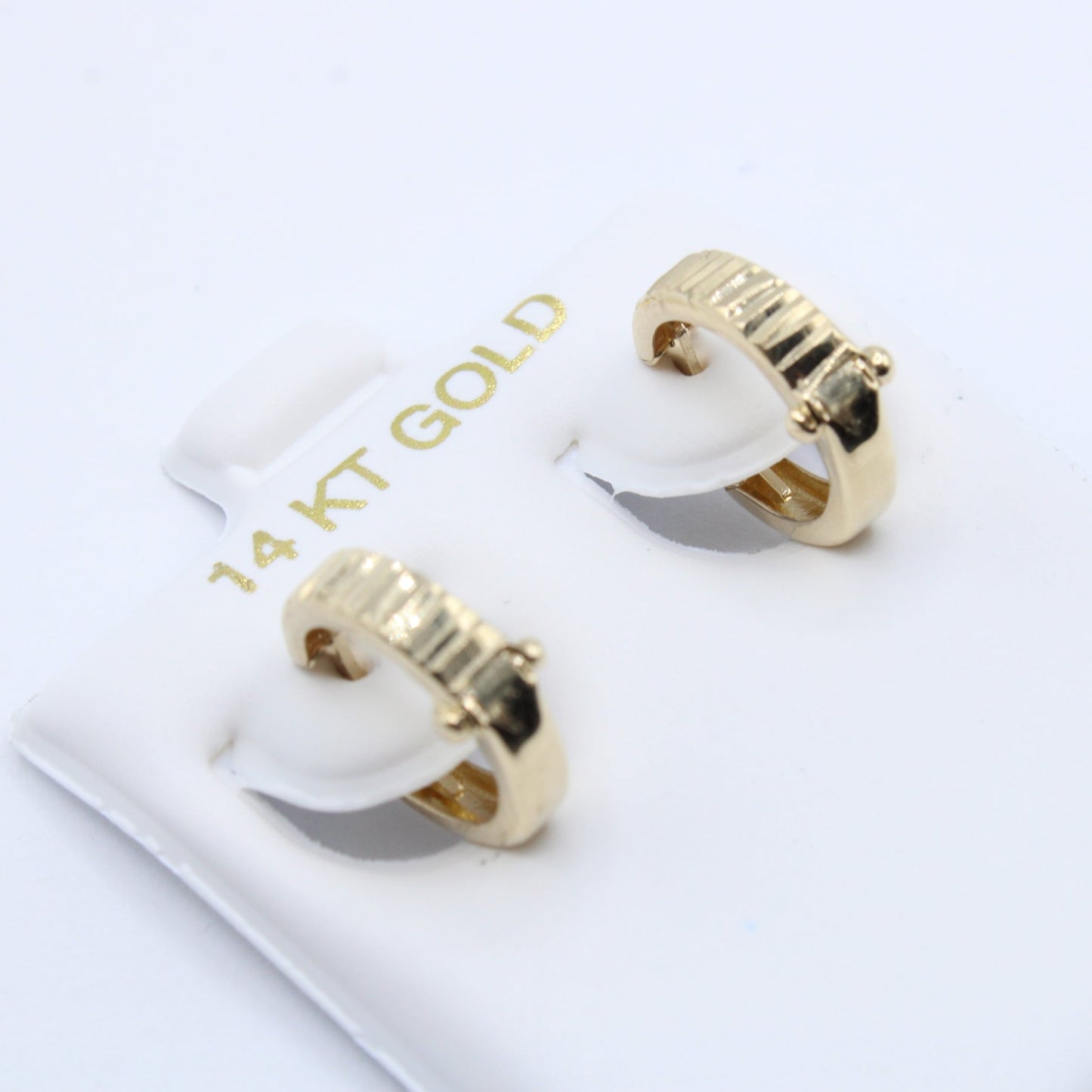 "NEW" 14K Gold Hoops