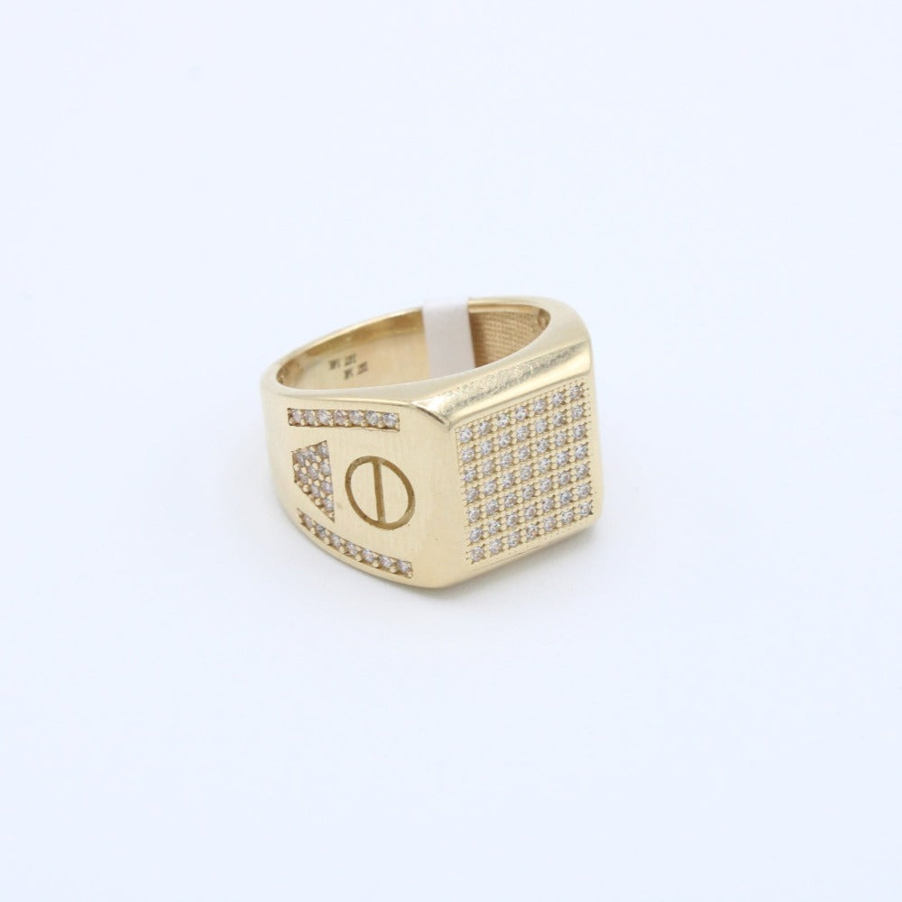 NEW* 14k CZ  Men's Ring