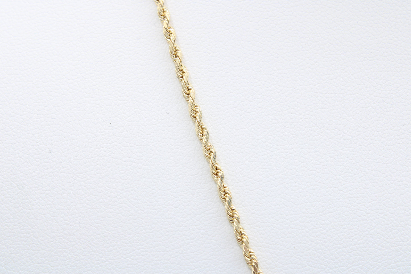 14K Rope Chain and Trebol pendant