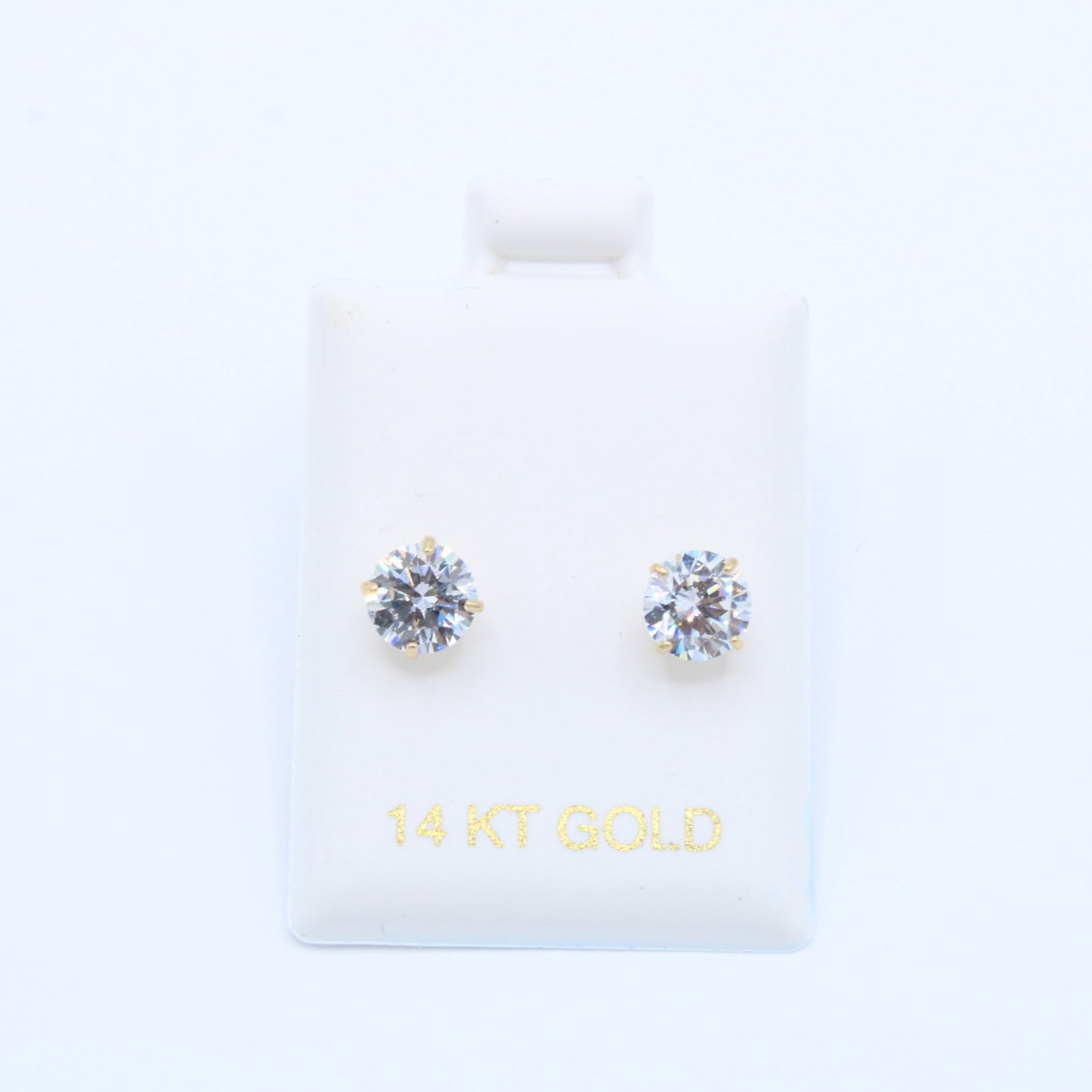 14k Earrings Cz