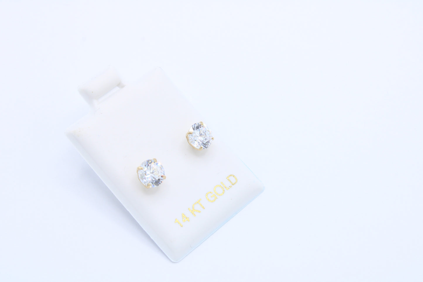 14k Earrings Cz