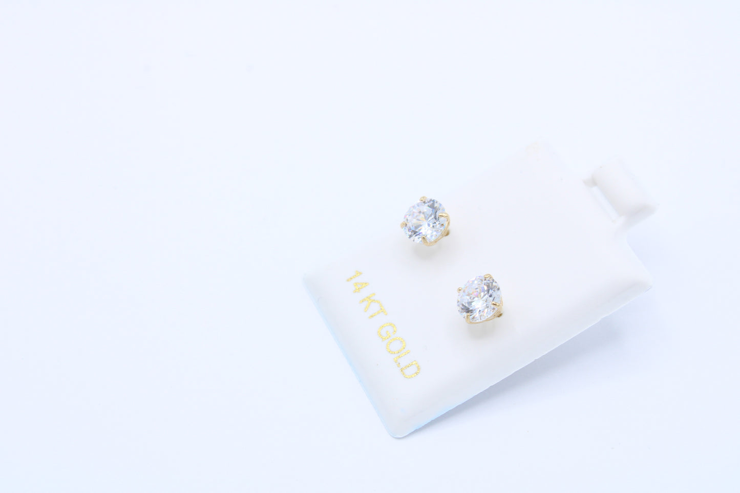 14k Earrings Cz