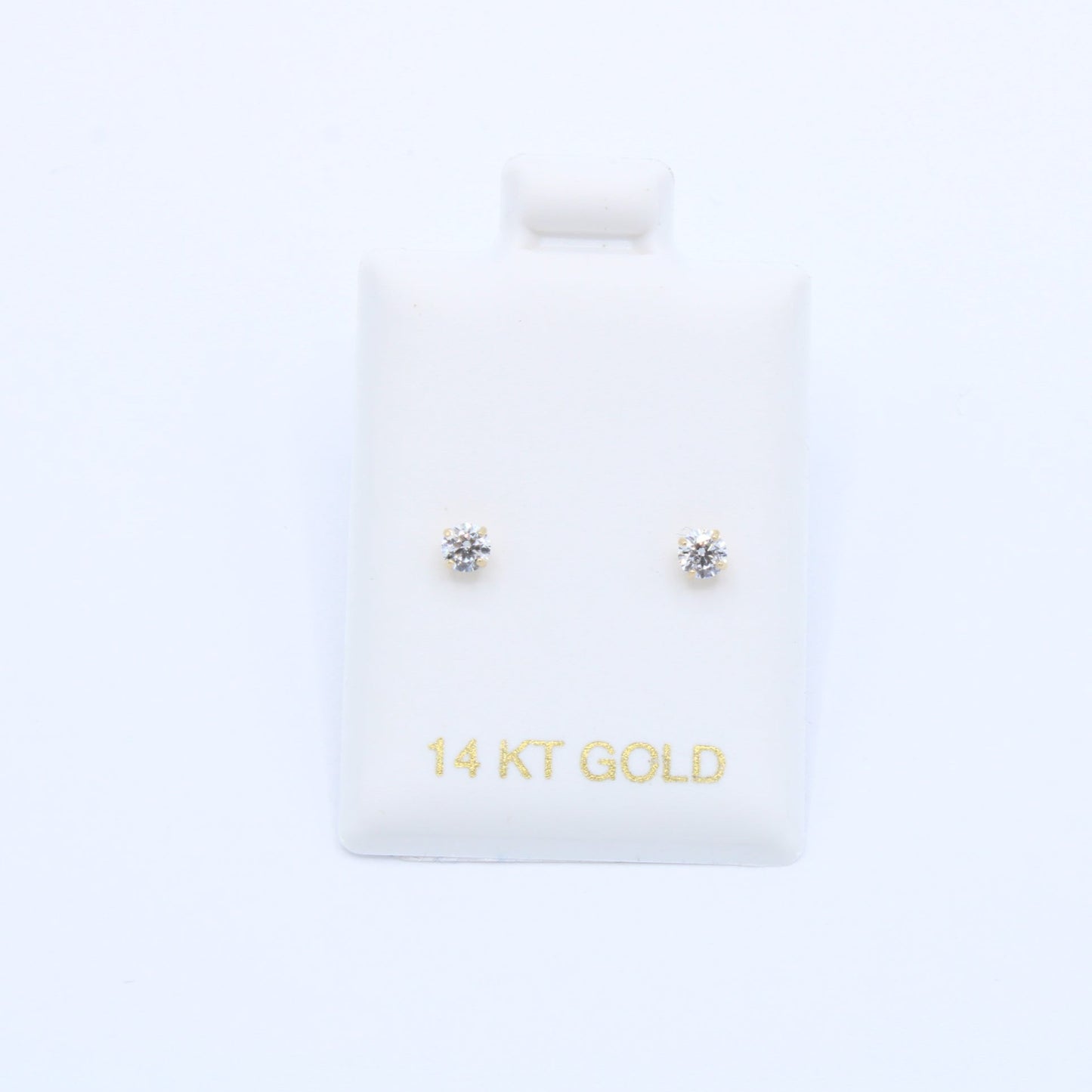 14k Earrings Cz