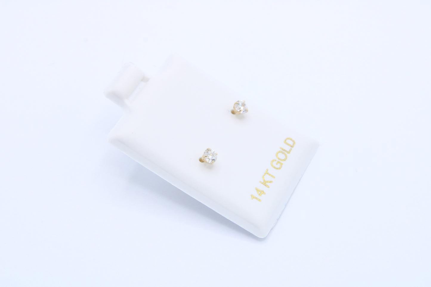 14k Earrings Cz