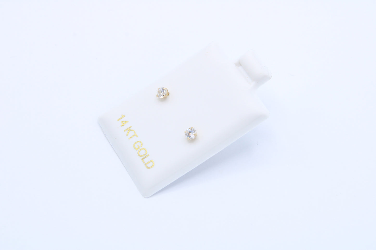 14k Earrings Cz